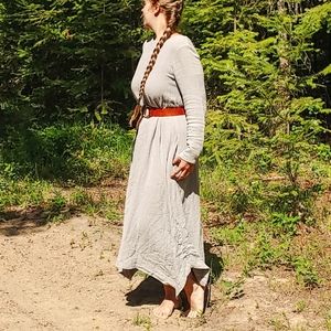 Historically Inspired Linen Dress